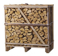 Large 1.2m3 Crate Silver Birch (Tightly Stacked) Image