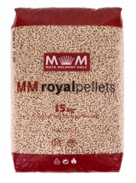 Royals 1/2 Pallet (33 x 15kg Bags) Wood Pellets Image