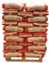 Full Pallet (66 x 15kg Bag) Wood Pellets Image